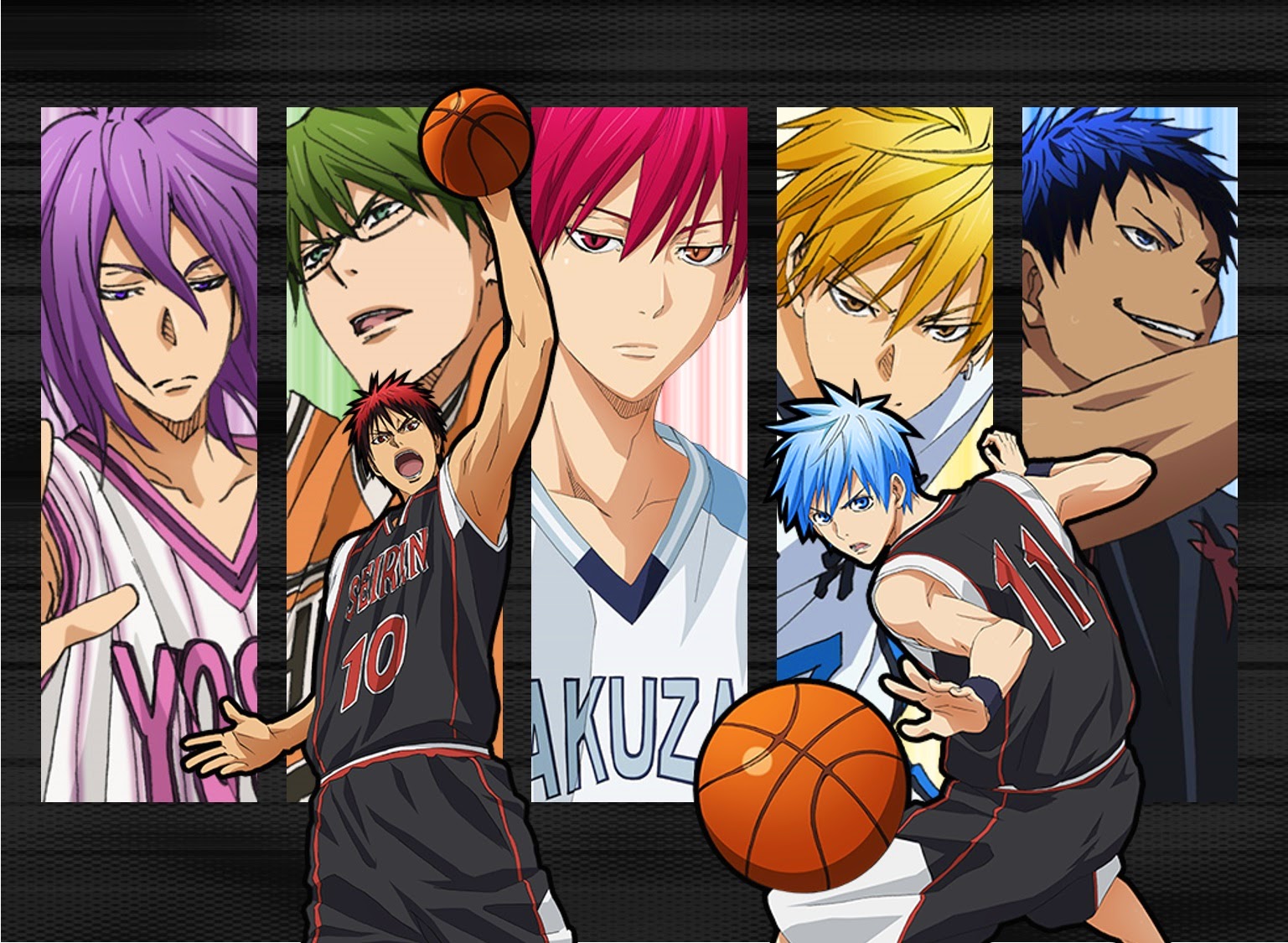 Kuroko no Basket: Mirai e no Kizuna ocho vídeos gameplay