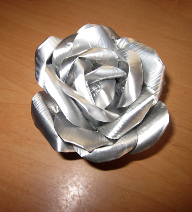 Tutorial rosa de aluminio