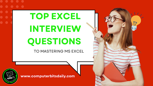 Excel Interview Questions