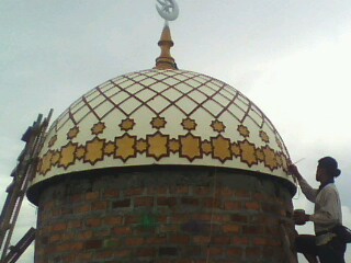 #kubah_masjid_grc #krawangan_masjid