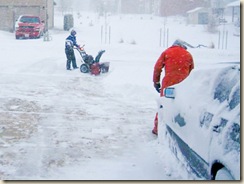 A Snowblower