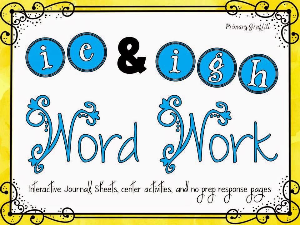 http://www.teacherspayteachers.com/Product/Phonics-Word-Work-ie-igh-1237268