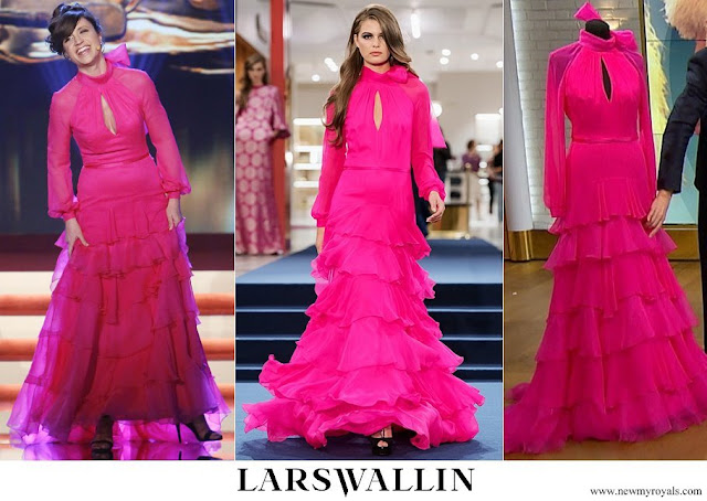 Princess Sofia wore Lars Wallin Gown