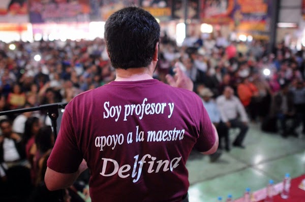 5 mil maestros se suman con Delfina Gómez, ‘ni un voto al PRI ni al PAN’