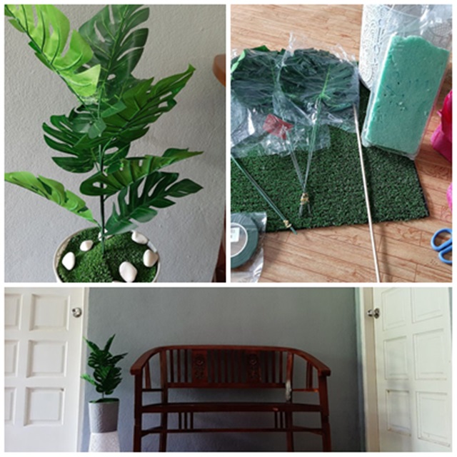 DIY Pokok Monstera Tiruan, Hiasan Cantik Dan Menjimatkan Kos