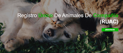 Registro ruac animales mascotas