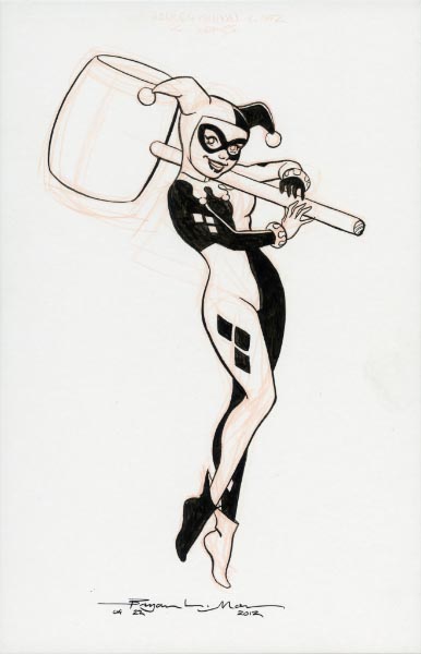 Harley Quinn, c. 1992 title=