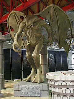 statua di Cthulhu, Expocomic 2010, foto