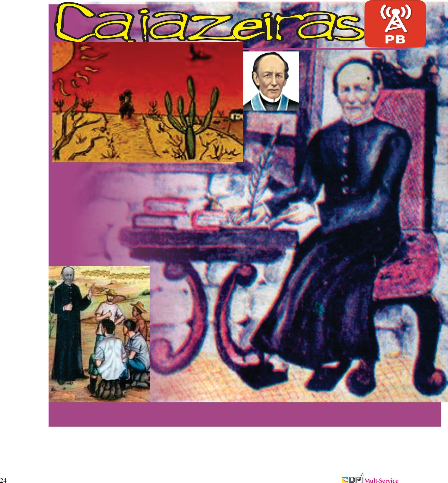 O LINDO  POSTER  DO PADRE ROLIM  QUE SERÁ VENDIDO AOS FILHOS  DE SUA TERRA AMADA