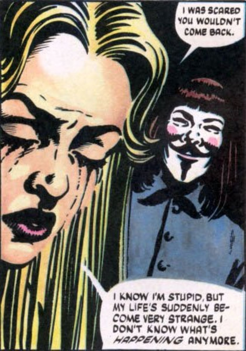 Re:Read Episode #3 - V For Vendetta - V and Evey