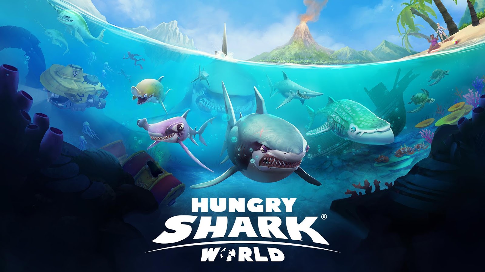 Hungry Shark World APK Mod