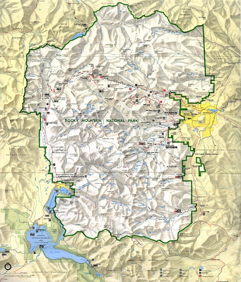 Northern Rocky Mountains Map