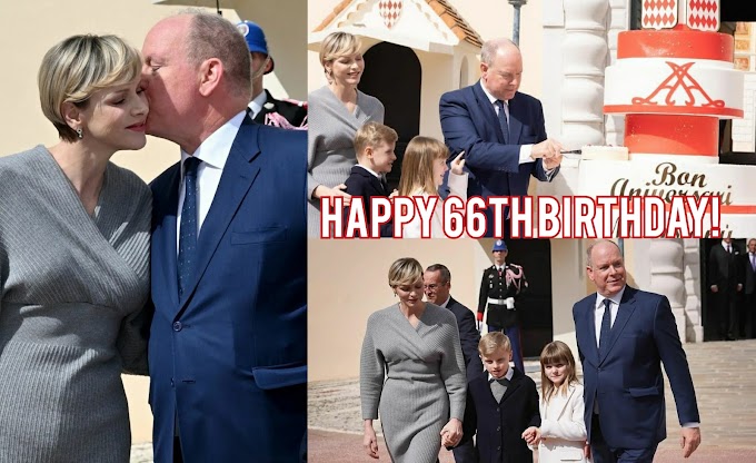 Monaco and the Grimaldi Royals Celebrate Prince Albert II's 66th Birthday 