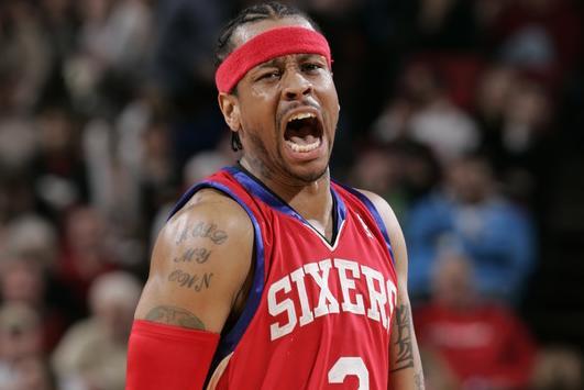 allen iverson sixers. Allen Iverson returned to the