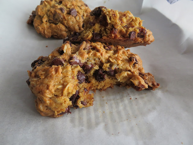 Oatmeal Raisin Chocolate Chip Monster Cookies