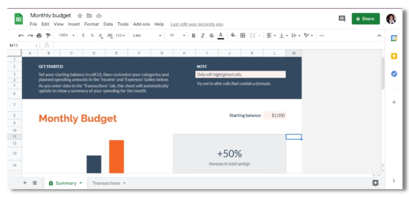 Google Sheets