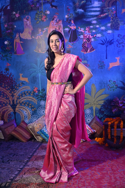 Banarasi brocade zari saree