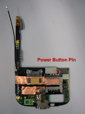 Google Nexus One power button connector