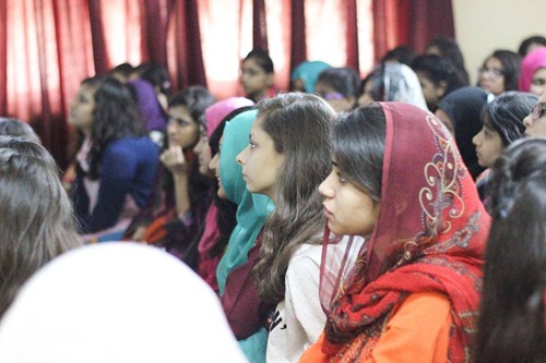 Audience at beacon light academy Audience at beacon light academy