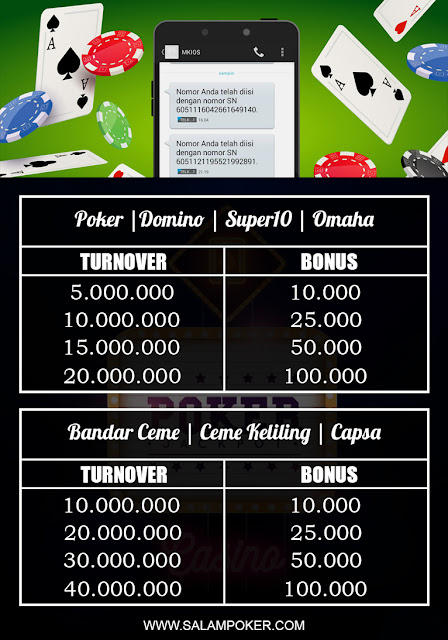 Bonus Pulsa Poker Online