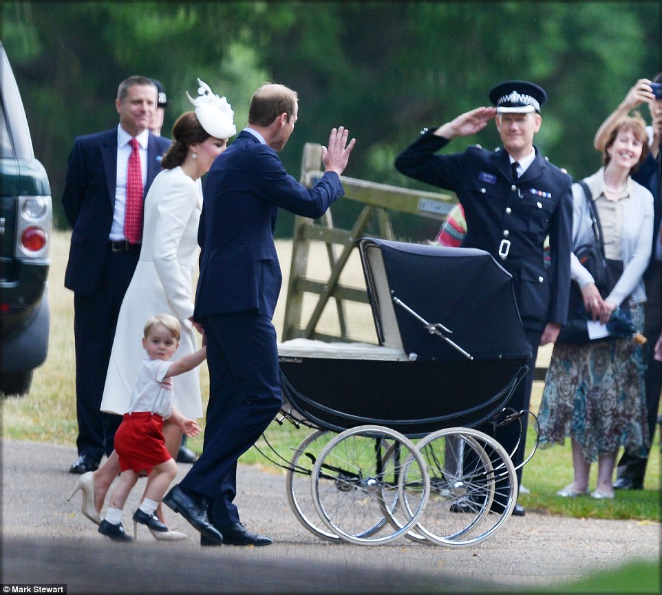 Princess Charlotte Of Cambridge Christening