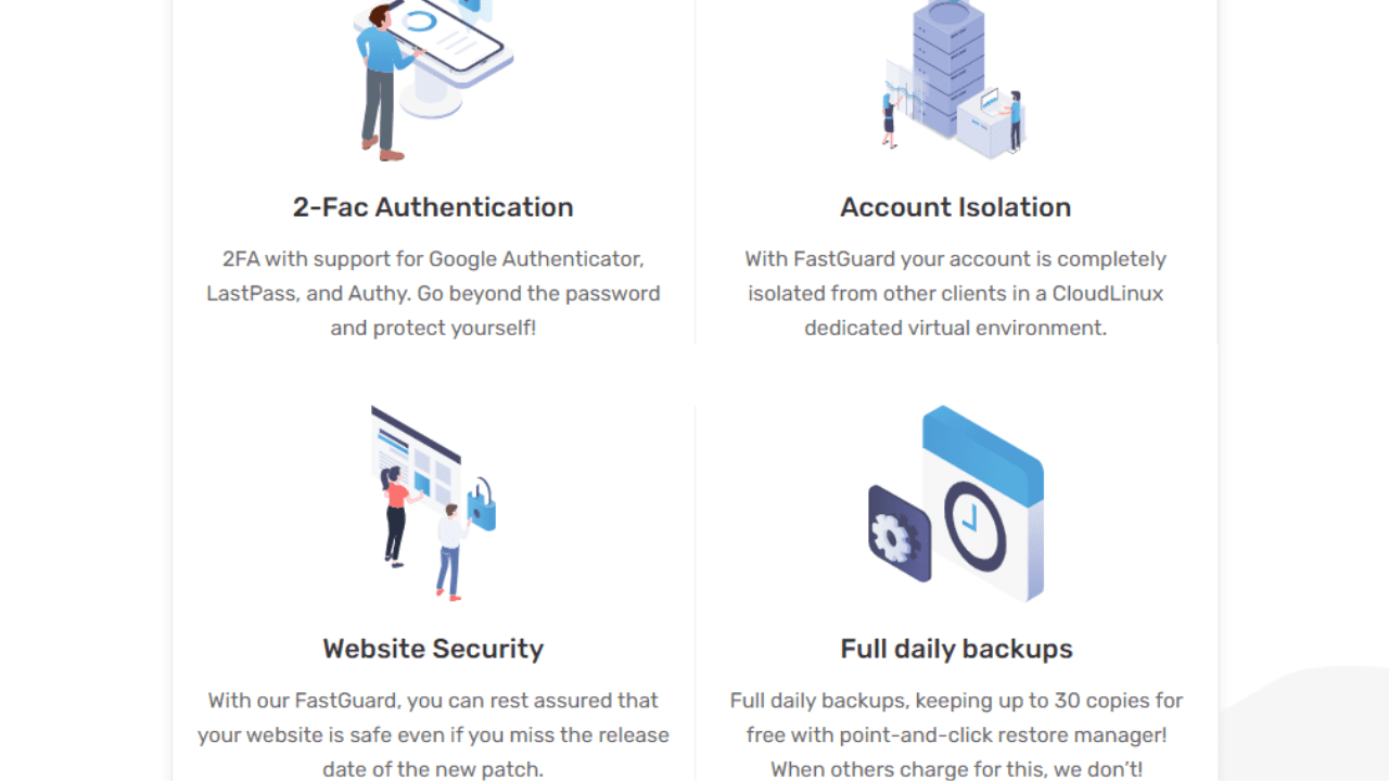 FastComet Offers Plenty of Security Features