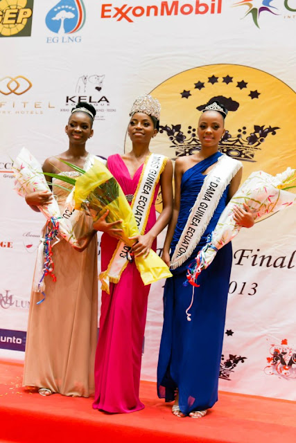 Miss Guinea Equatorial 2013 Restituta Mifumu Nguema Okomo