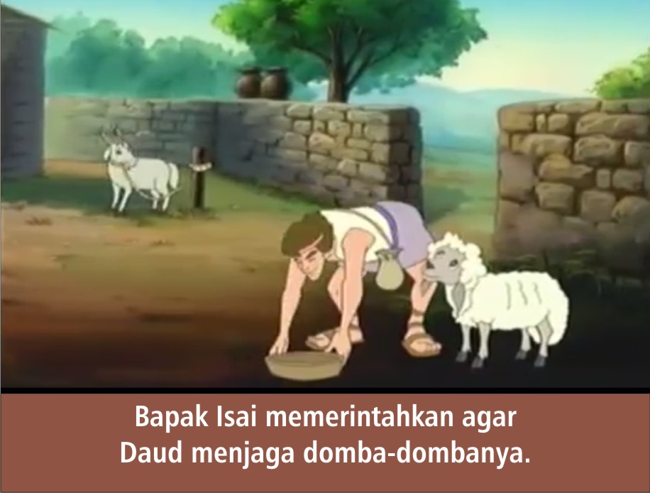 Komik Alkitab Anak: Daud Menjadi Gembala Domba