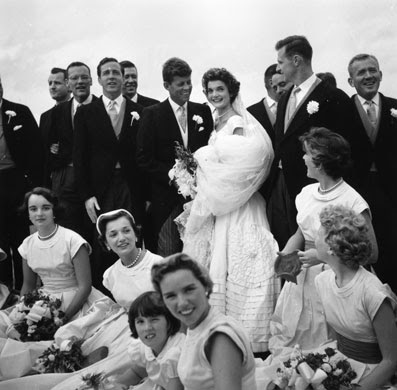 Jacqueline Lee Bouvier and John F Kennedy were married on September 12 