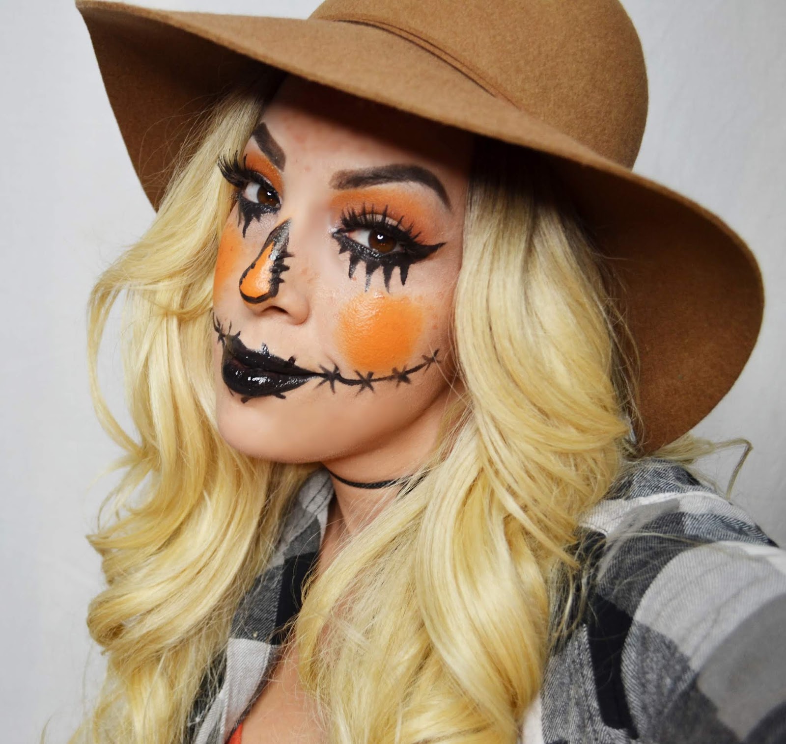 Be Glamorous By Lindsay Easy  Cute  Scarecrow  Makeup  