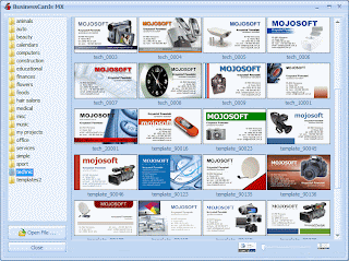 Download Mojosoft BusinessCards MX 4.89.2 Multilingual Including Blizzard