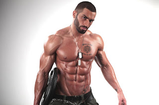 Lazar Angelov most ripped abs