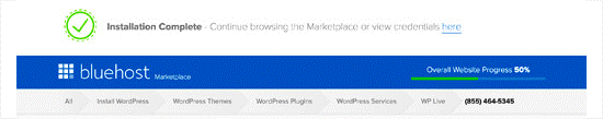 install-wordpress-bluhost-start-a-website