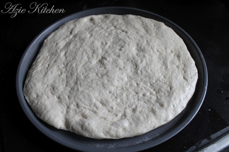 Jom Belajar Membuat Homemade Pizza Dough - Azie Kitchen
