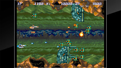 Arcade Archives Thunder Cross Game Screenshot 1