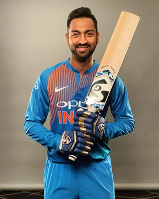 Krunal Pandya Playing for India national Cricket Team