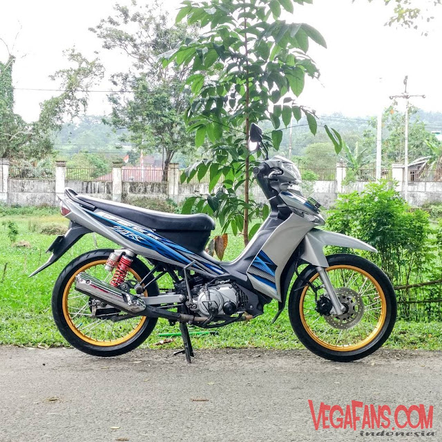 Vega ZR Modif Road Race Putih Standar - VegaFans.com