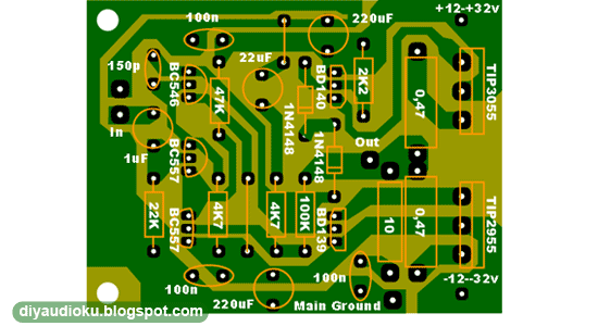 Merakit Amplifier OCL TIP2955 TIP3055 Untuk Power 