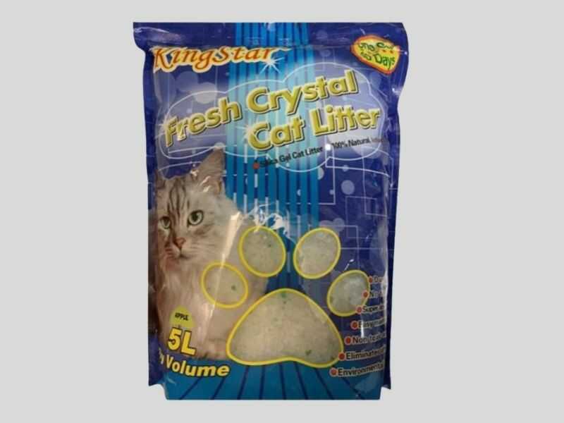 Cat litter sand