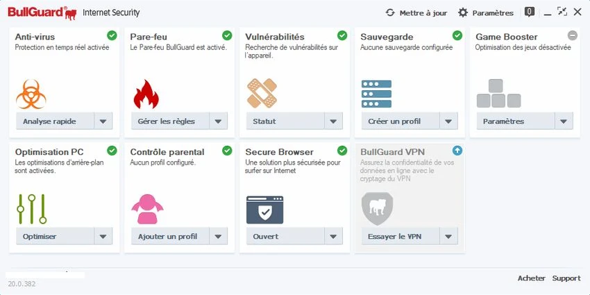 Bullguard Internet Security 20.0.382.0