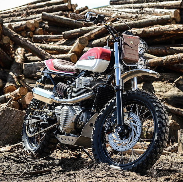 Triumph Scrambler By Redmax Speedshop Hell Kustom