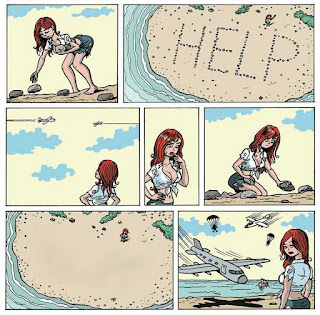 HELP GIRL BEACH