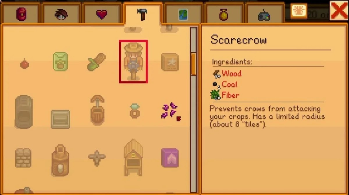 How to craft items in Stardew Valley