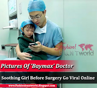 ‘Baymax’ Doctor Comforts His 2-Year-Old Patient As She Starts To Get Scared Before Surgery