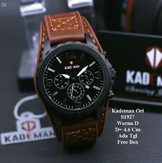 Jual Jam Kademan warna coklat