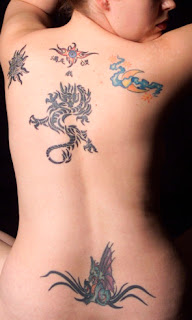 All body Tattoo- Back Tattoo Make Women More Sexy