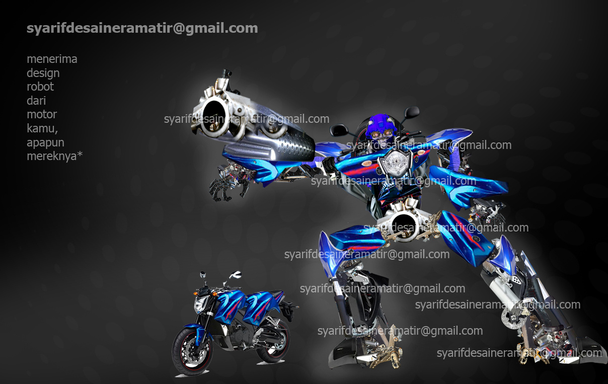 Syarifdesaineramatir Transformers Motor Vixion