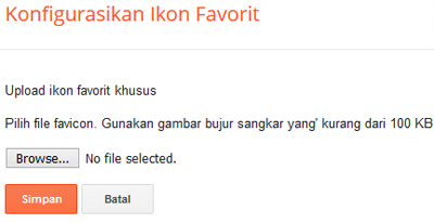 cara mengupload favicon