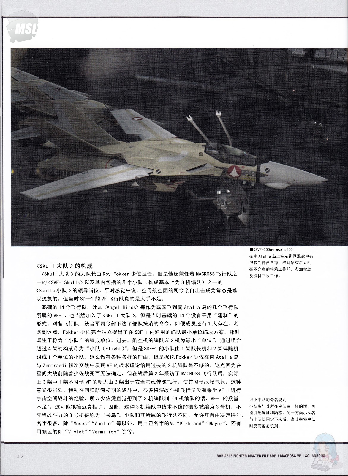 Variable Fighter Master File - SDF-1 Macross VF-1 Squadrons