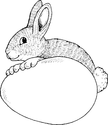 Rabbit Coloring Picture